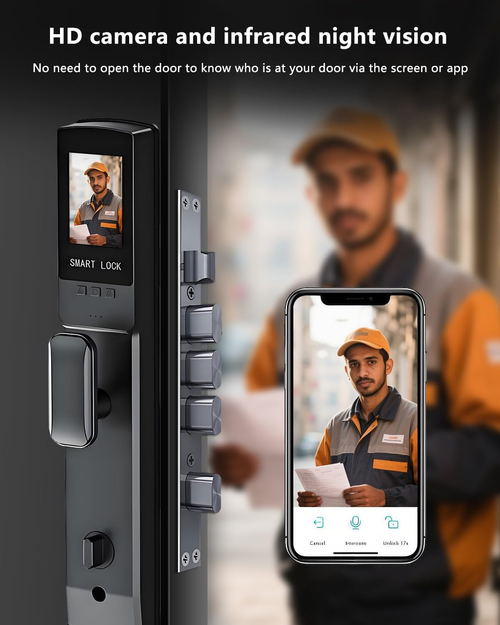 9-in-1 Premium Smart Security Door Lock