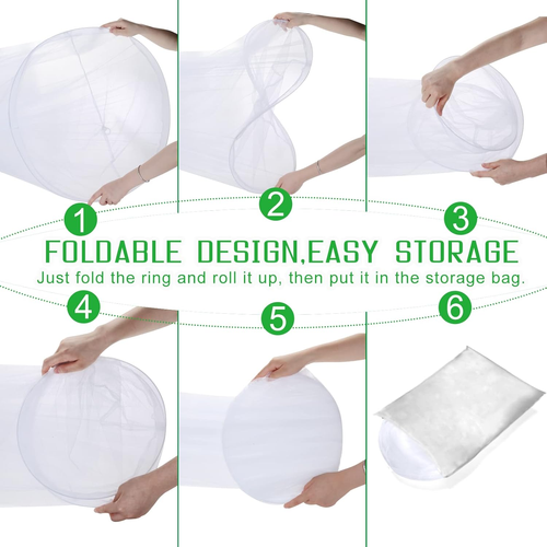 Extra Large Full Coverage Mosquito Net Canopy for King & Queen Beds
