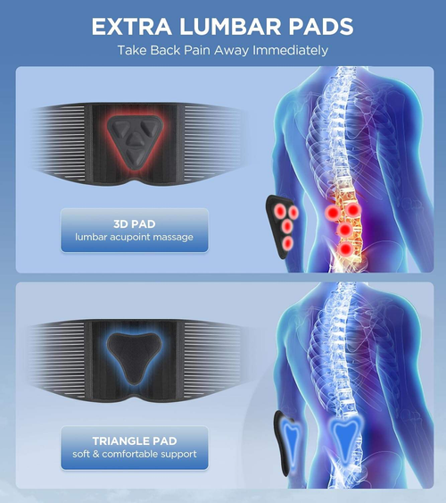 Massage Healing Waist Support Belt Adjustable Back Brace