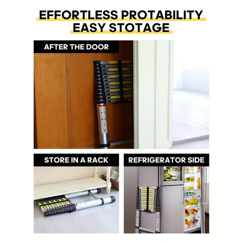 Aluminum Telescopic Ladder – Strong, Safe & Adjustable