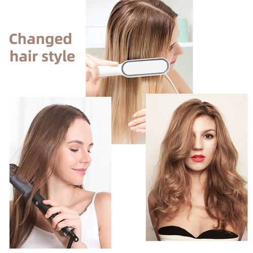 💥LAST DAY 49% OFF -2025 New Smart Anti-Scald Hair Straightening Comb – Smooth Hair in One Pass