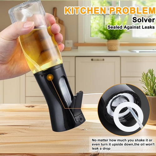 2 pieces Premium Olive Oil Spray Bottle – Healthy Cooking Made Easy