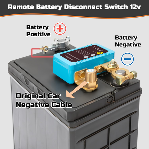 Smart Remote Car Battery Disconnect Switch – Ultimate Anti-Theft Protection