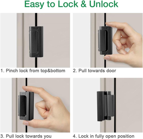 Heavy-Duty Home Security Door Lock – Instant Anti-Break-In Protection