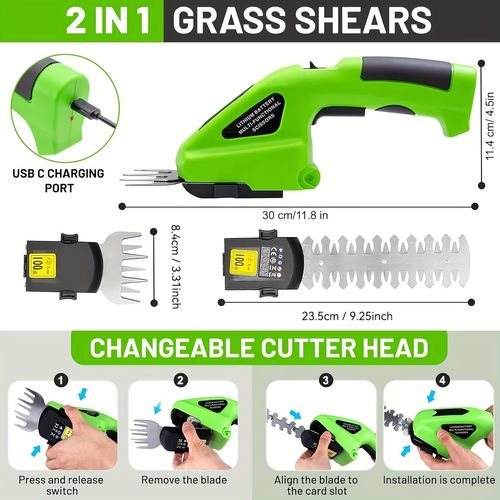 2-in-1 Mini Garden Trimmer – Fast & Easy Pruning Tool