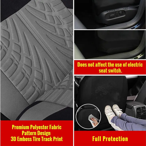 Universal Full Set Car Seat Covers – Stylish, Breathable & Easy to Install