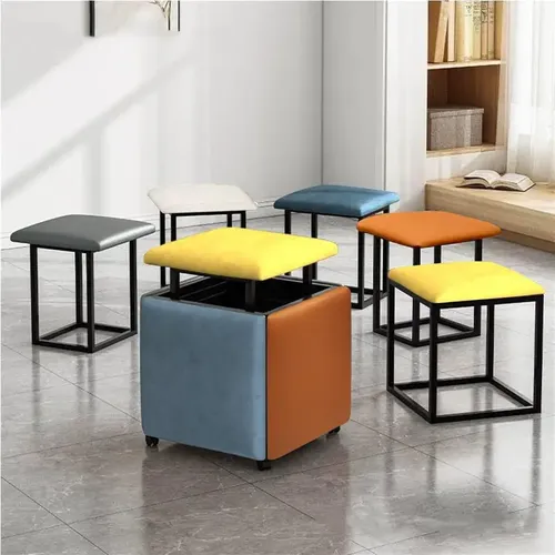 ✨ 5-in-1 Magic Ottoman Cube – Transform Your Space in Seconds!