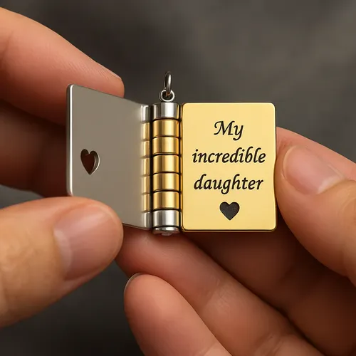 My Little Star Book Pendant Necklace – Meaningful Gift of Love
