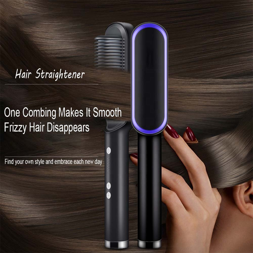 💥LAST DAY 49% OFF -2025 New Smart Anti-Scald Hair Straightening Comb – Smooth Hair in One Pass