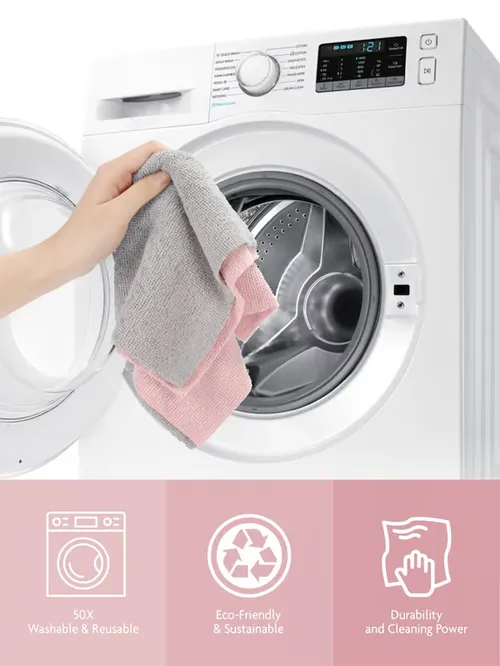 Reusable Microfiber Paper Towels Roll – Clean More, Spend Less
