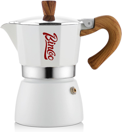Premium 3-Cup Italian Moka Pot – Stovetop Espresso Maker