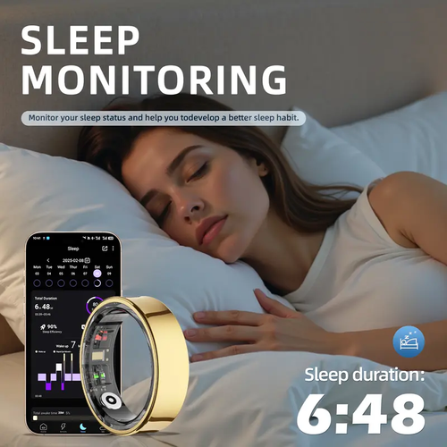 Smart Health Ring – Advanced Sleep & Health Tracking
