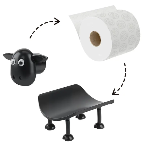 Funny Sheep Tissue Holder 3PCS Set
