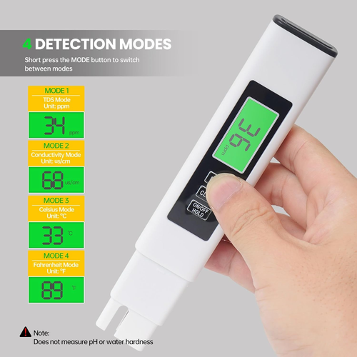4-in-1 Digital TDS Water Tester – Know Your Water, Protect Your Family