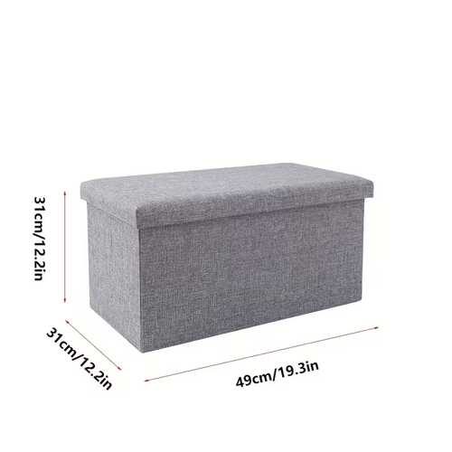 Foldable 3-in-1 Storage Ottoman