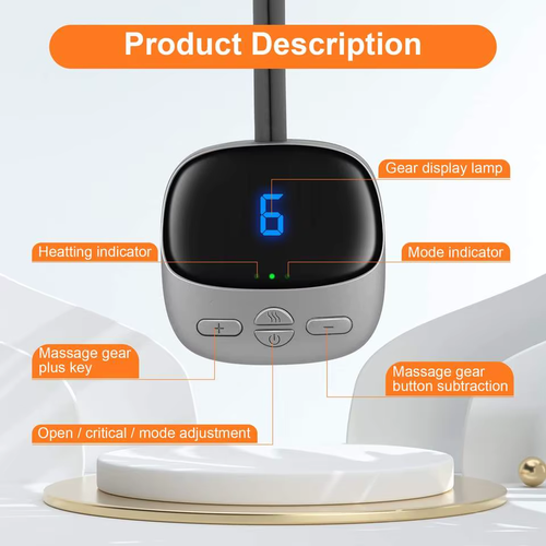 Smart Heated Neck Massager – Instant Pain Relief Anywhere