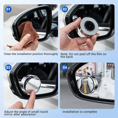 2pcs Car Blind Spot Mirror