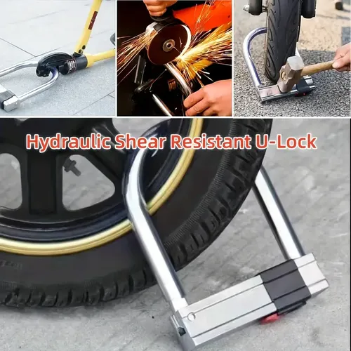 Hydraulic Shear-Resistant Heavy-Duty Anti-Theft U-Lock