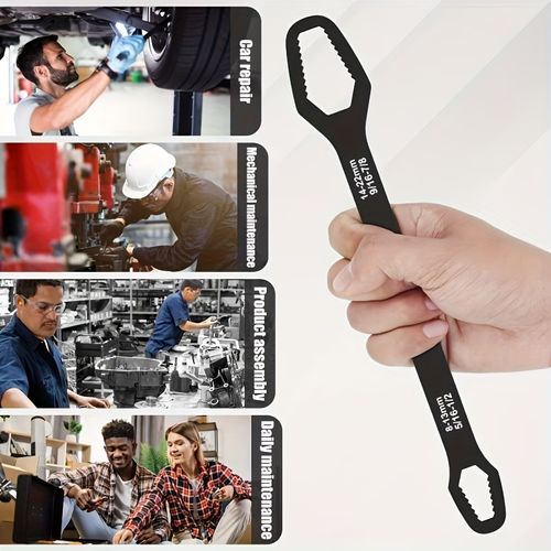 Double-Ended Universal Wrench – One Tool Fits All