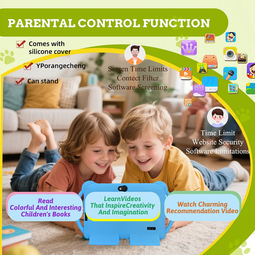 Kids Learning Tablet – Smart & Safe