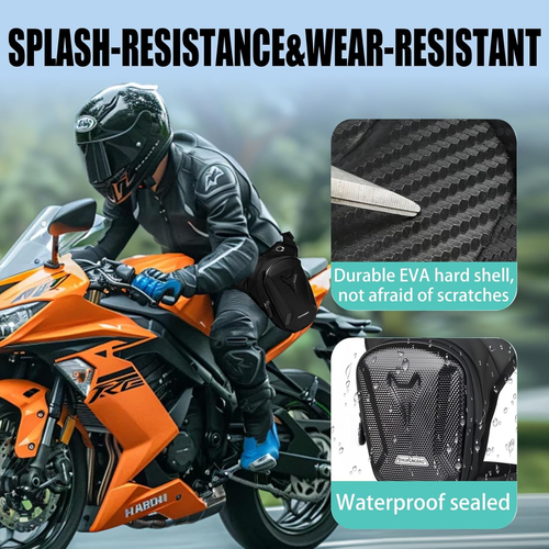 Versatile Motorcycle Leg Bag – Carry More, Move Freely