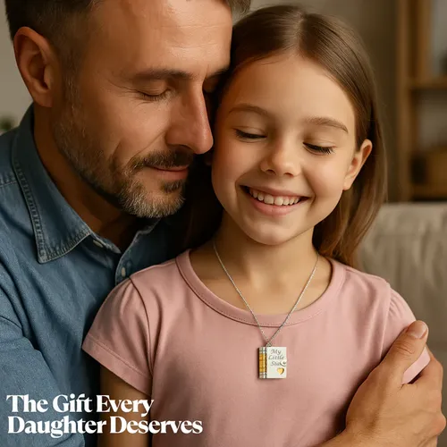 My Little Star Book Pendant Necklace – Meaningful Gift of Love