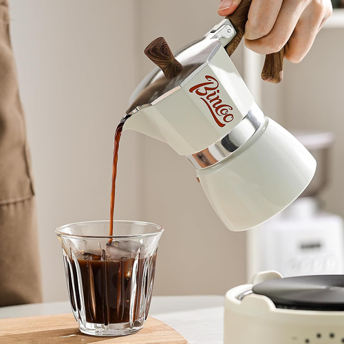 Premium 3-Cup Italian Moka Pot – Stovetop Espresso Maker