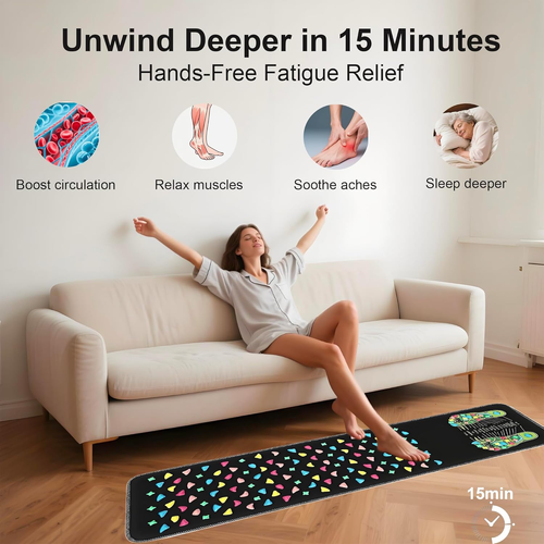 Foot Massage Mat – Relieve Pain & Boost Circulation at Home