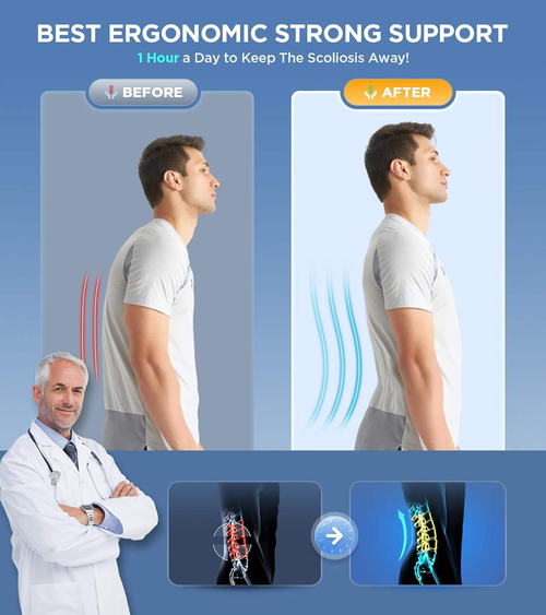 Massage Healing Waist Support Belt Adjustable Back Brace