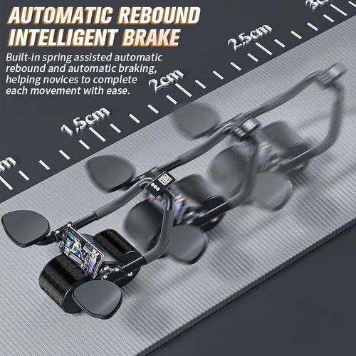 Automatic Rebound Ab Roller – Safer, Smarter Core Training at Home