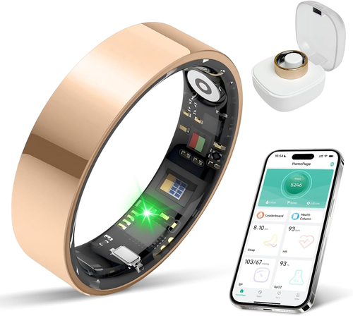 Smart Health Ring – Advanced Sleep & Health Tracking