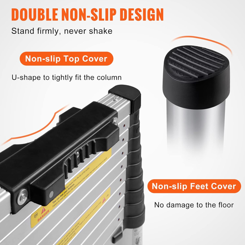Aluminum Telescopic Ladder – Strong, Safe & Adjustable