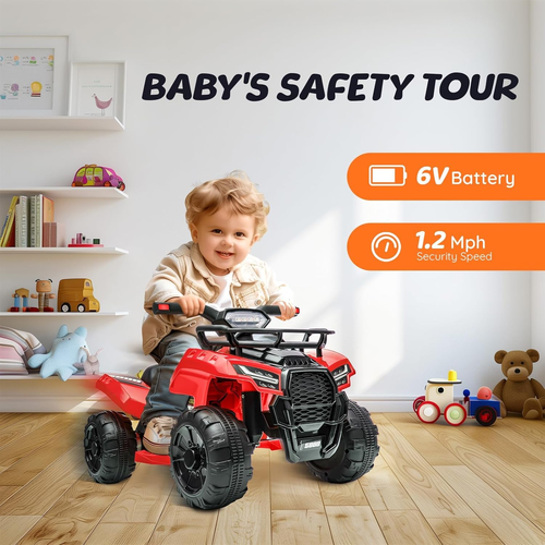 Kids Electric ATV – Safe, Fun & Easy Ride-On Toy for Toddlers