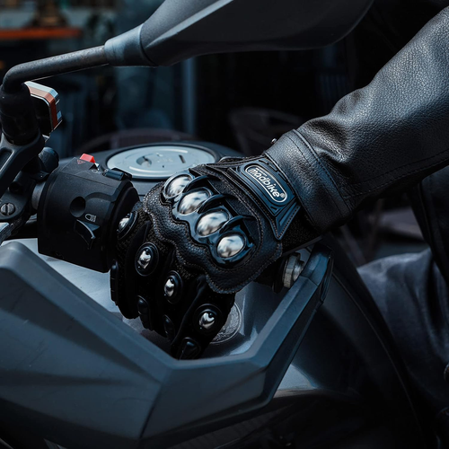 Steel-Alloy Tactical Self-Defense Gloves(One pair)  | Impact Protection + Anti-Slip Gear