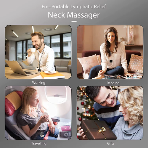 Smart Heated Neck Massager – Instant Pain Relief Anywhere