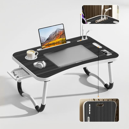 Multi-Functional Foldable Laptop Desk with USB
