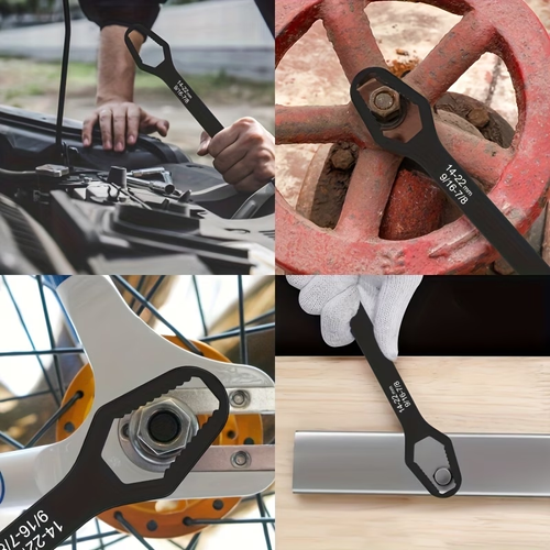 Double-Ended Universal Wrench – One Tool Fits All