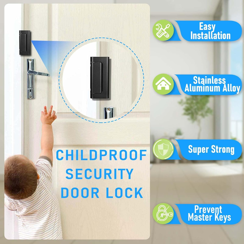 Heavy-Duty Home Security Door Lock – Instant Anti-Break-In Protection