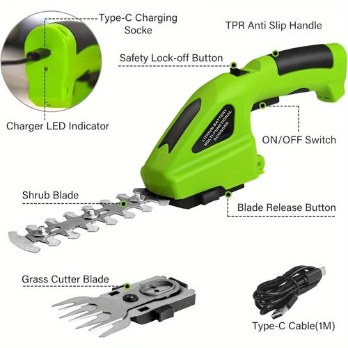 2-in-1 Mini Garden Trimmer – Fast & Easy Pruning Tool