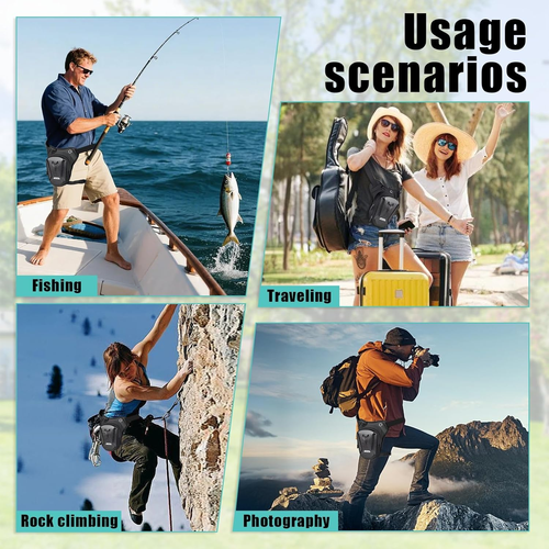 Versatile Motorcycle Leg Bag – Carry More, Move Freely