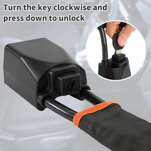 Heavy-Duty Anti-Theft Steering Wheel Lock | Ultimate Car Security