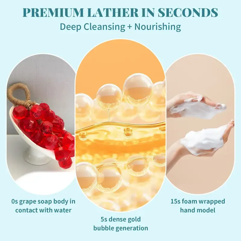 Handmade Grape Soap – Fresh & Beautiful