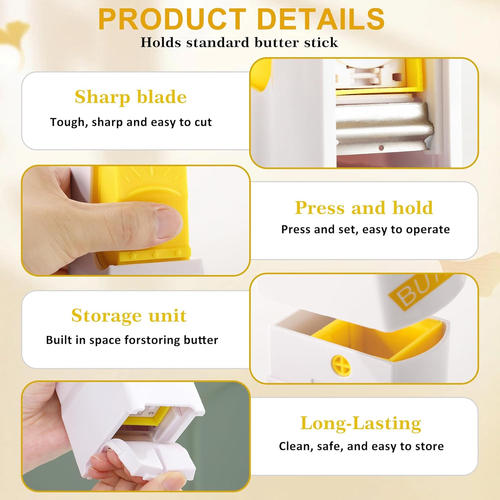 3-in-1 Airtight Butter Slicer