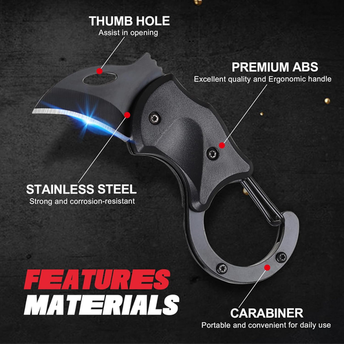Mini Folding Knife Keychain – Compact EDC Pocket Tool