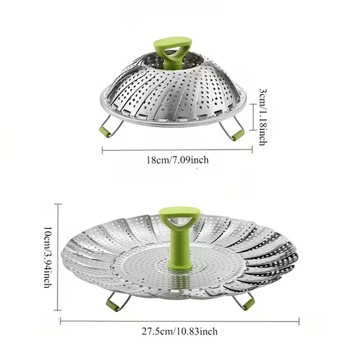 Stainless Steel Foldable Steamer Basket