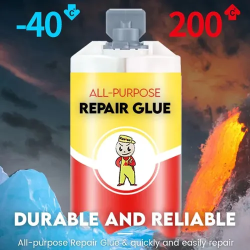 2pc All-Purpose Super Repair Glue – Strong, Waterproof & Instant Bond