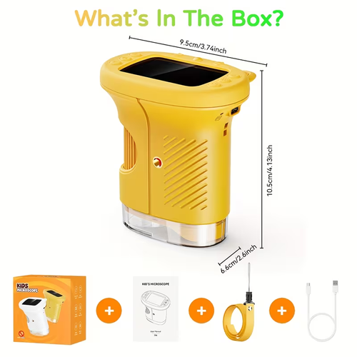 1000X Kids Digital Microscope | Learn Science Through Play