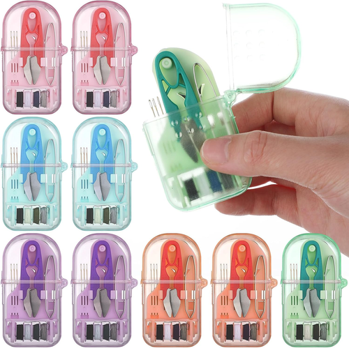 🛒 Buy 1, Get 1 FREE‼️Limited-time offer⏳ Portable All-in-One Mini Sewing Kit for Emergency Clothing Repair