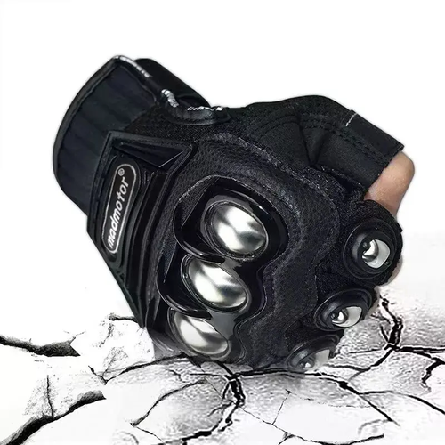 Steel-Alloy Tactical Self-Defense Gloves(One pair)  | Impact Protection + Anti-Slip Gear
