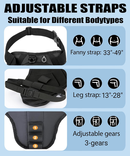 Versatile Motorcycle Leg Bag – Carry More, Move Freely